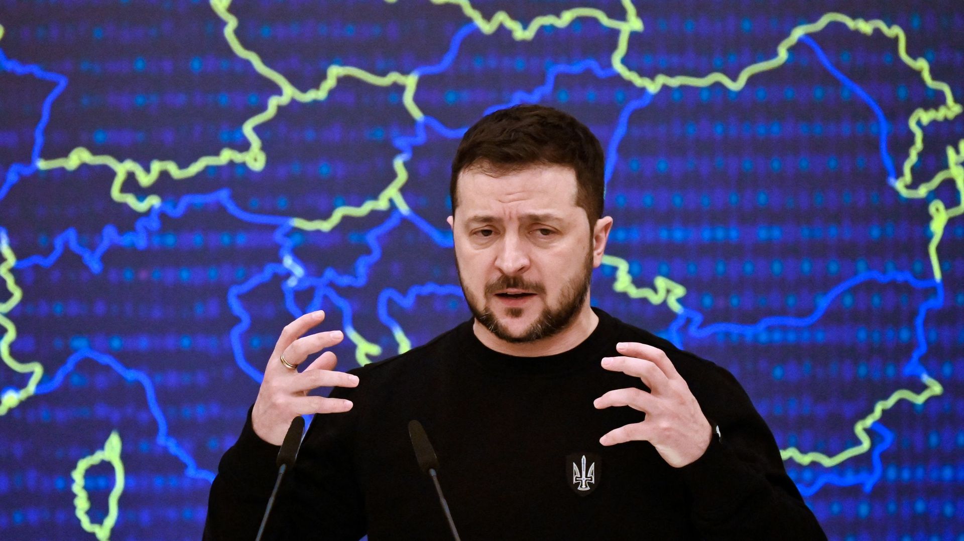 Le président ukrainien attendu aujourd’hui à Londres et demain à Bruxelles