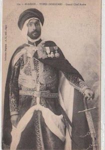 ابن قائد بسكرة يرتدي القفطان الجزائري