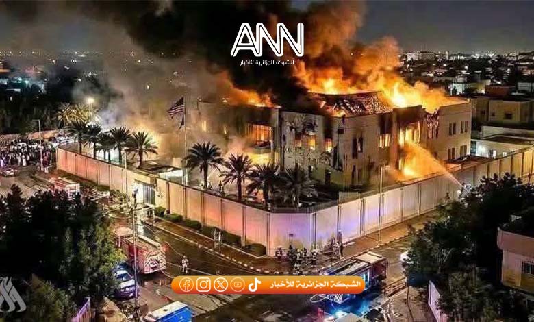 وكالة رويترز: حريق في السفارة الأمريكية بالرياض عقب انفجار