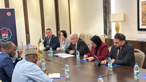 Diplomatie parlementaire : Ibrahim Boughali s&rsquo;entretient avec son homologue nigérien en Turquie