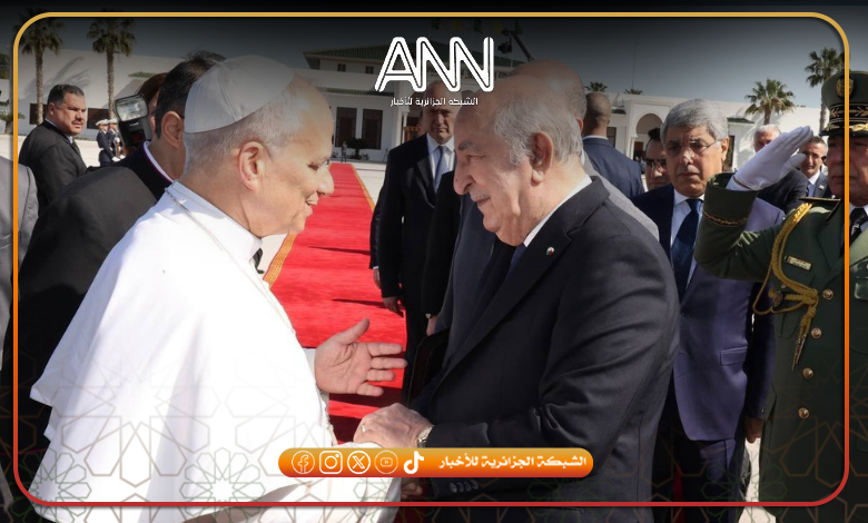 البابا ليون يُحيِِي الشعب الجزائري على مظاهر اللطف والكرم والاحترام