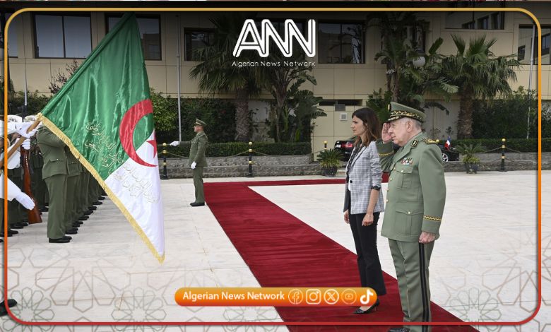 Défense : Le Général d&rsquo;Armée Saïd Chanegriha reçoit Alice Rufo