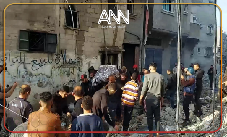 شهيد ومصابان في قصف صهيوني استهدف نازحين بخان يونس
