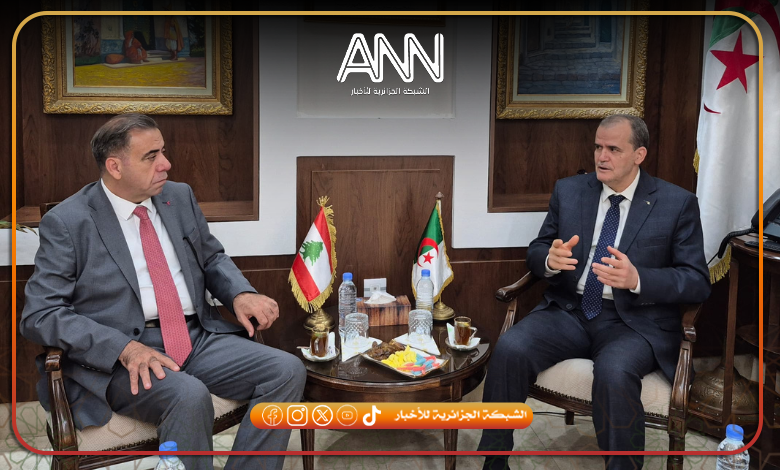 الجزائر: بحث تعزيز التعاون الاقتصادي مع لبنان