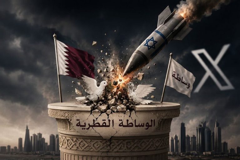 حملة رقمية واسعة تستهدف الوساطة القطرية على منصة “إكس”