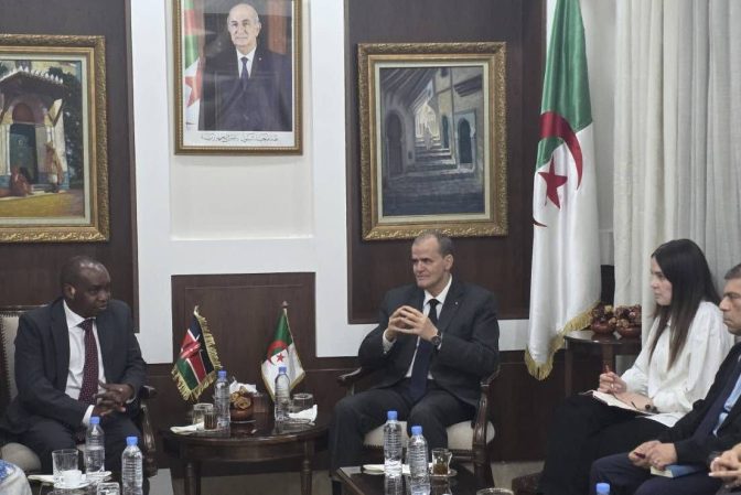 رزيق يبحث مع سفير كينيا سبل تعزيز المبادلات التجارية بين البلدين